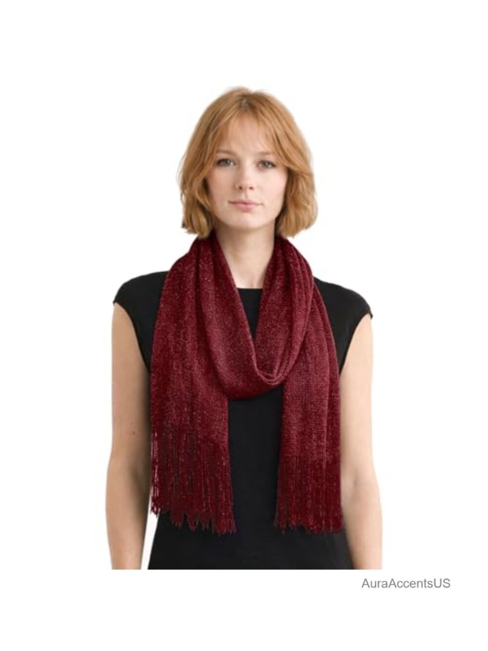 Sequin Scarf Shawl Wrap Evening Sparkly Fringe Festival